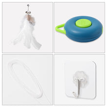 Load image into Gallery viewer, 1Pc Cat Hanging Interactive Toy Simulated Cat Catch Feather Toys Kitten Funny Elastic Teaser Rope Toy Training Toys Pet Daily Supplies