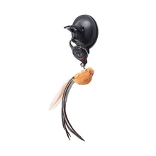 Load image into Gallery viewer, 1Pc Cat Hanging Interactive Toy Simulated Cat Catch Feather Toys Kitten Funny Elastic Teaser Rope Toy Training Toys Pet Daily Supplies