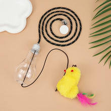 Load image into Gallery viewer, 1Pc Cat Interactive Traning Toy Cats Leak Food Toys Hanging Door Scratch Rope Pets Food Feeder Dispenser Kitten Toy