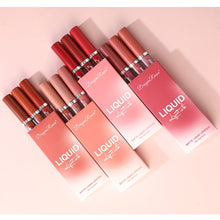 Load image into Gallery viewer, 3pcs/set Matte Lip Glaze Waterproof Velvet Lipstick Non-fading Long Lasting Lip Gloss Lip Makeup Cosmetics
