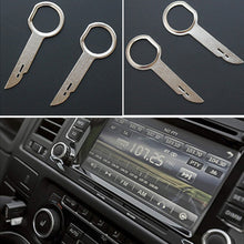 Load image into Gallery viewer, 2Pcs Car Radio Removal Key Pins Tool Stereo Head Unit Audio Car Repair Special Disassembly Extraction For VW Audi Ford