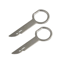 Load image into Gallery viewer, 2Pcs Car Radio Removal Key Pins Tool Stereo Head Unit Audio Car Repair Special Disassembly Extraction For VW Audi Ford