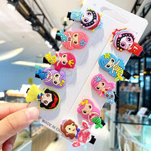 Load image into Gallery viewer, 10PCS/SET Children Hairpin Cartoon Ice Cream Hairpin Colorful Sweet Hair Clips Fashion Hair Accessories