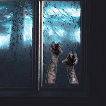 Load image into Gallery viewer, Horror Party Supplies Halloween Window Decoration Halloween Door Wall Decoration Sticker Scary Witch Halloween Home Decor