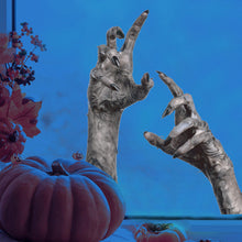 Load image into Gallery viewer, Horror Party Supplies Halloween Window Decoration Halloween Door Wall Decoration Sticker Scary Witch Halloween Home Decor