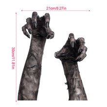 Load image into Gallery viewer, Horror Party Supplies Halloween Window Decoration Halloween Door Wall Decoration Sticker Scary Witch Halloween Home Decor