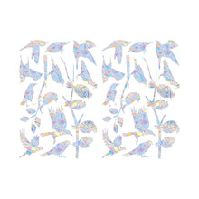 Load image into Gallery viewer, Birds Rainbow Window Suncatcher Sticker Rainbow Stickers DIY Electrostatic Glass Decals Home Bedroom Office Decor Privacy Protection