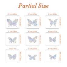 Load image into Gallery viewer, Butterfly Rainbow Window Suncatcher Sticker Rainbow Stickers DIY Electrostatic Glass Decals Home Bedroom Office Decor Privacy Protection