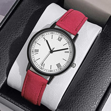 Load image into Gallery viewer, 1Pc New Style Ladies Watch Women Watch Simple Roman Numerals Frosted Belt Wrist Watch