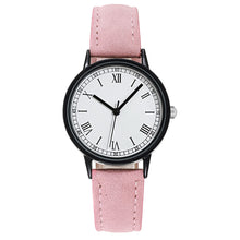 Load image into Gallery viewer, 1Pc New Style Ladies Watch Women Watch Simple Roman Numerals Frosted Belt Wrist Watch