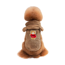 Load image into Gallery viewer, 1Pc Winter Fleece Dog Hoodie Winter Pet Dog Clothes for Dogs Coat Jacket Soft French Bulldog Clothing for Dogs Pets Clothing