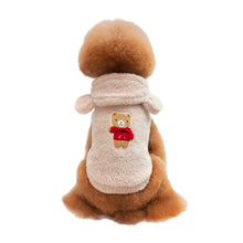 Load image into Gallery viewer, 1Pc Winter Fleece Dog Hoodie Winter Pet Dog Clothes for Dogs Coat Jacket Soft French Bulldog Clothing for Dogs Pets Clothing