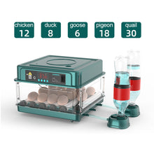 Load image into Gallery viewer, 1Pc Egg Incubator Fully Automatic Turning Hatching Brooder Farm Bird Quail Chicken Poultry Farm Hatcher Turner Incubation Tool