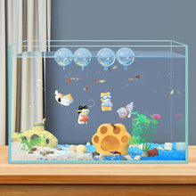 Load image into Gallery viewer, 1pc Aquarium Accessories Cute Cat Floating Aquarium Ornaments Interesting Decor Fish Tank Landscaping Decoration Toy Pendant