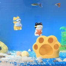 Load image into Gallery viewer, 1pc Aquarium Accessories Cute Cat Floating Aquarium Ornaments Interesting Decor Fish Tank Landscaping Decoration Toy Pendant