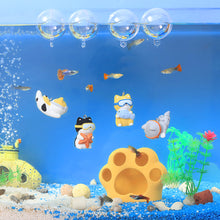 Load image into Gallery viewer, 1pc Aquarium Accessories Cute Cat Floating Aquarium Ornaments Interesting Decor Fish Tank Landscaping Decoration Toy Pendant