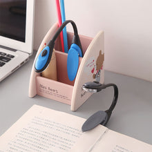 Load image into Gallery viewer, Mini LED Book Light Flexible Clip-On Desk Lamp Eye Protection Adjustable Bedroom Reading Light for Travel Dormitory