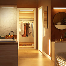 Load image into Gallery viewer, Wire-free Motion Sensor LED Under Cabinet Lamp Rechargeable Dimmable Charge and Plug Stairs Closet Room Aisle Tube Bulb