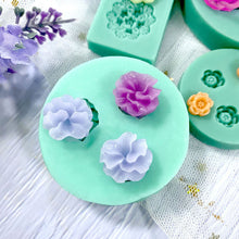 Load image into Gallery viewer, Mini Flowers Series Silicone Mold DIY Handmade Fondant Cake Baking Chocolate Sugar Cake Tool Resin Polymer Clay Making Mould