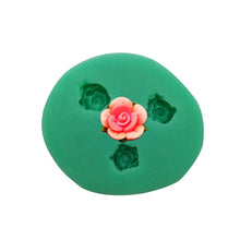 Load image into Gallery viewer, Mini Flowers Series Silicone Mold DIY Handmade Fondant Cake Baking Chocolate Sugar Cake Tool Resin Polymer Clay Making Mould