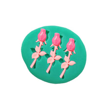 Load image into Gallery viewer, Mini Flowers Series Silicone Mold DIY Handmade Fondant Cake Baking Chocolate Sugar Cake Tool Resin Polymer Clay Making Mould