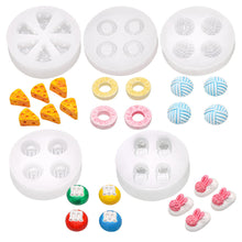 Load image into Gallery viewer, 3D Cheese Bunny Slippers Silicone Mold Fondant Silicone Mould DIY Chocolate Cookie Baking Mold Cake DIY Decorating Tool