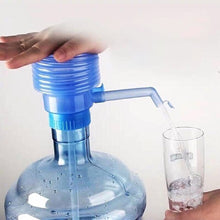 Load image into Gallery viewer, Manual Water Bottles Pump Hand Pressure Drinking Water Removable Tube Vacuum Action Manual Drinking Pump Dispenser