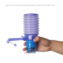 Load image into Gallery viewer, Manual Water Bottles Pump Hand Pressure Drinking Water Removable Tube Vacuum Action Manual Drinking Pump Dispenser