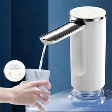 Load image into Gallery viewer, Automatic Electric Water Gallon Pump Drink Dispenser Electric Magic Tap Water Bottle Pump USB Desktop Rechargeable Water Pump