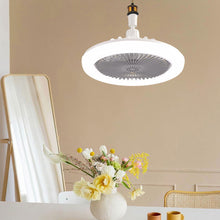 Load image into Gallery viewer, 30W E27 Ceiling Fan with Lights 85-265V LED Fan Lights Ceiling Lamp with Fan Electric Fan with Remote Control for Bedroom Living Room