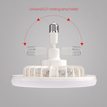 Load image into Gallery viewer, 30W E27 Ceiling Fan with Lights 85-265V LED Fan Lights Ceiling Lamp with Fan Electric Fan with Remote Control for Bedroom Living Room
