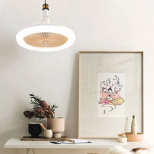 Load image into Gallery viewer, 30W E27 Ceiling Fan with Lights 85-265V LED Fan Lights Ceiling Lamp with Fan Electric Fan with Remote Control for Bedroom Living Room