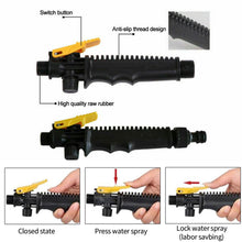Load image into Gallery viewer, Universal Metal High Pressure Water Gun Copper Washing Car Watering Plants Spray Sprinkler Wash Hose Wand Nozzle Garden Supplies