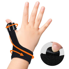 Load image into Gallery viewer, Children Finger Fixation Strap Thumb Splint Adjustable Comfortable Breathable Joint Support Finger Splint Finger Protector