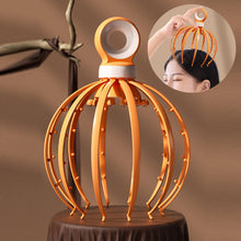 Load image into Gallery viewer, 18 Claw Detachable Head Massager Relaxing Scalp Meridian Massage Manual Head Massager Relax Decompression Tool