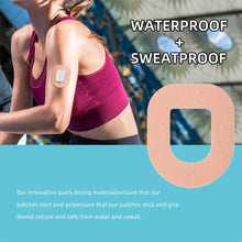 Load image into Gallery viewer, 10pcs Self-adhesive Sensor Patch Waterproof Sweatproof Breathable Blood Glucose Monitoring Probe Patch Sports Patch