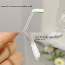 Load image into Gallery viewer, Portable Makeup Removal Cotton Swab Mild Non-irritating Makeup Remover Convenient Cleansing Cotton Swab
