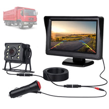 Load image into Gallery viewer, Car Rear View Camera 4.3" Screen Monitor For Truck Vehicle Parking Rear Camera Night Vision 9-36V