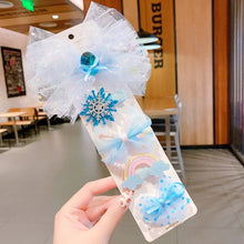 Load image into Gallery viewer, Girls Princess Hairpin Set Little Baby Sweet Cute Mesh Hair Clip Cute Hair Accessories Kids Barrette Side Clip Headwear