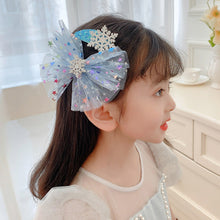 Load image into Gallery viewer, Girls Princess Hairpin Set Little Baby Sweet Cute Mesh Hair Clip Cute Hair Accessories Kids Barrette Side Clip Headwear