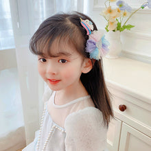 Load image into Gallery viewer, Girls Princess Hairpin Set Little Baby Sweet Cute Mesh Hair Clip Cute Hair Accessories Kids Barrette Side Clip Headwear