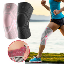 Load image into Gallery viewer, 1PC Professional Basketball Mountaineering Cycling Knitted Sports Knee Pads High Elastic Comfort Silicone Anti-Slip Anti-Damage Protective Gear
