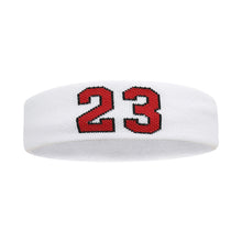 Load image into Gallery viewer, 1PC Outdoor Sports Sweatband Yoga Ball Sports Running Digital Headband Cotton Breathable High Elastic Sweatband