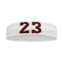 Load image into Gallery viewer, 1PC Outdoor Sports Sweatband Yoga Ball Sports Running Digital Headband Cotton Breathable High Elastic Sweatband
