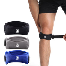 Load image into Gallery viewer, 1PC Bidirectional Pressure Adjustable Patella Strap Running Basketball Volleyball Tendon Support Pad EVA Shock Absorbing Meniscus Protective Knee Pads