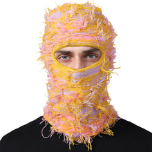 Load image into Gallery viewer, Funny Halloween Wool Balaclava Warm Headwear Party Ride Knitted Extended Neck Camo Mask