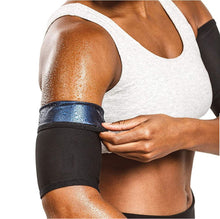 Load image into Gallery viewer, 1PC Arm Shaping Burst Sweat Arm Band Fitness Yoga Exercise Band Slimming Sweat Sauna Sleeve Arm Wrap Protector For Women
