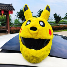 Load image into Gallery viewer, Motorcycle Helmet Protective Cover Cartoons Plush Helmet Hats Helmet Full Face Covers For Outdoor Fun Helmets Party Christmas