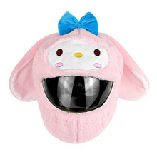 Load image into Gallery viewer, Motorcycle Helmet Protective Cover Cartoons Plush Helmet Hats Helmet Full Face Covers For Outdoor Fun Helmets Party Christmas