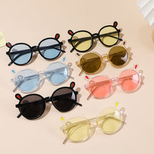 Load image into Gallery viewer, Children Cute Rabbit Ear Outdoor Sun Protection Sunglasses Baby Girls Classic Sunglasses Kids Boy UV400 Sunglasses